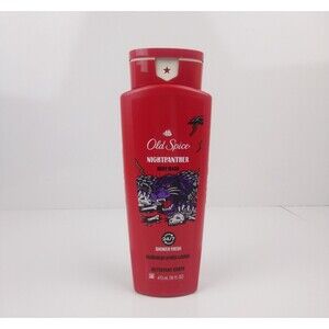 New Old Spice Nightpanther Body Wash 16 OZ Discontinued